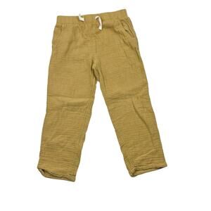 Little Planet Organics Gauze Mustard Pants